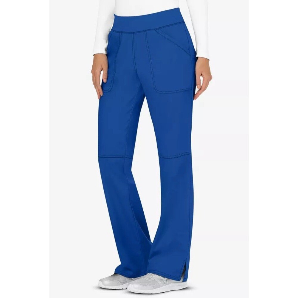 Cherokee Revolution Modern Classic Scrub Pants Straight Leg Stretch WW110 Roy XS - Picture 2 of 7